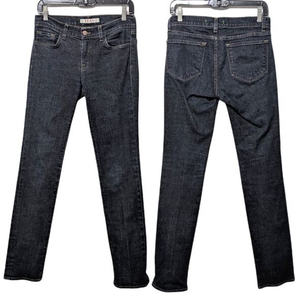 J BRAND Dark Wash Skinny Jeans 28x32 - Picture 1 of 8